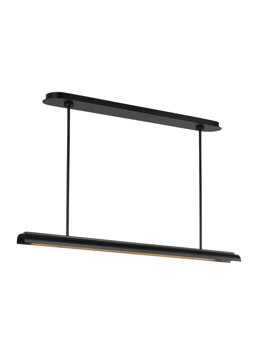 Suspension linéaire Carson - Noir minuit by Visual Comfort Studio | Luminaires & cie