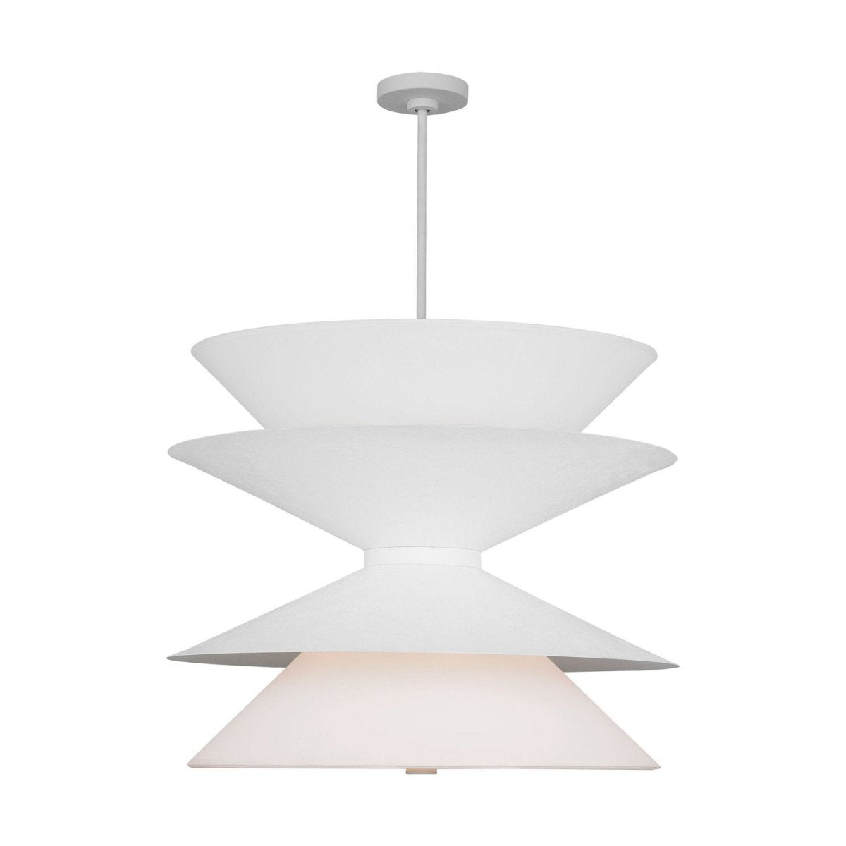 Suspension linéaire Chambord - Plâtre coulé 26" by Visual Comfort Studio | Luminaires & cie