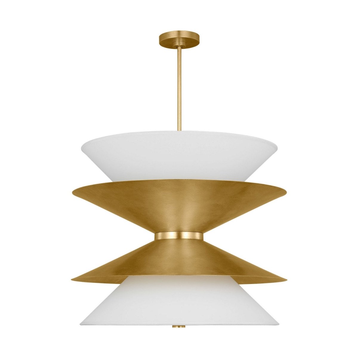Suspension linéaire Chambord - Doré 34" by Visual Comfort Studio | Luminaires & cie