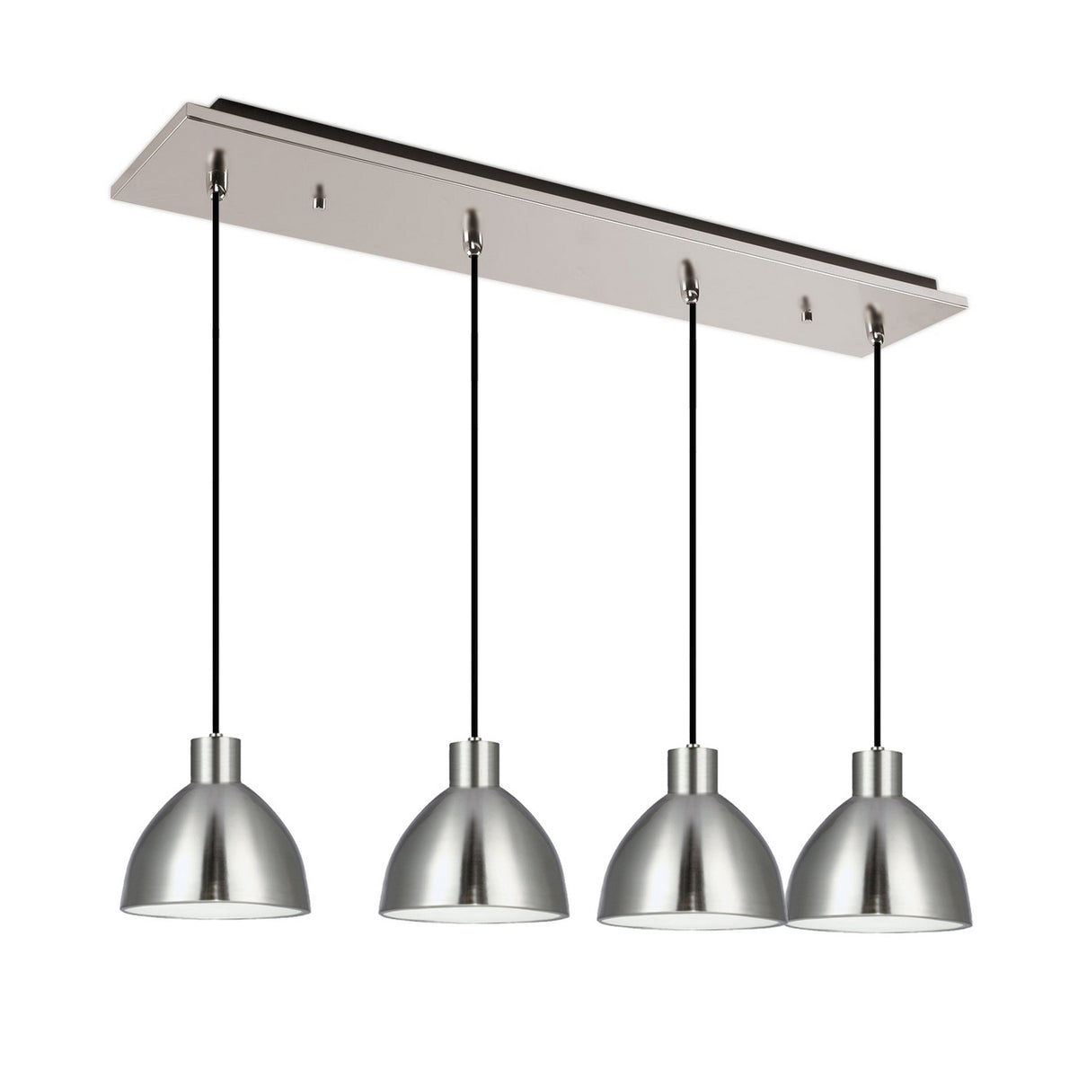 Suspension linéaire Chroma Nickel brossé, 28 1/8" – Kuzco Lighting