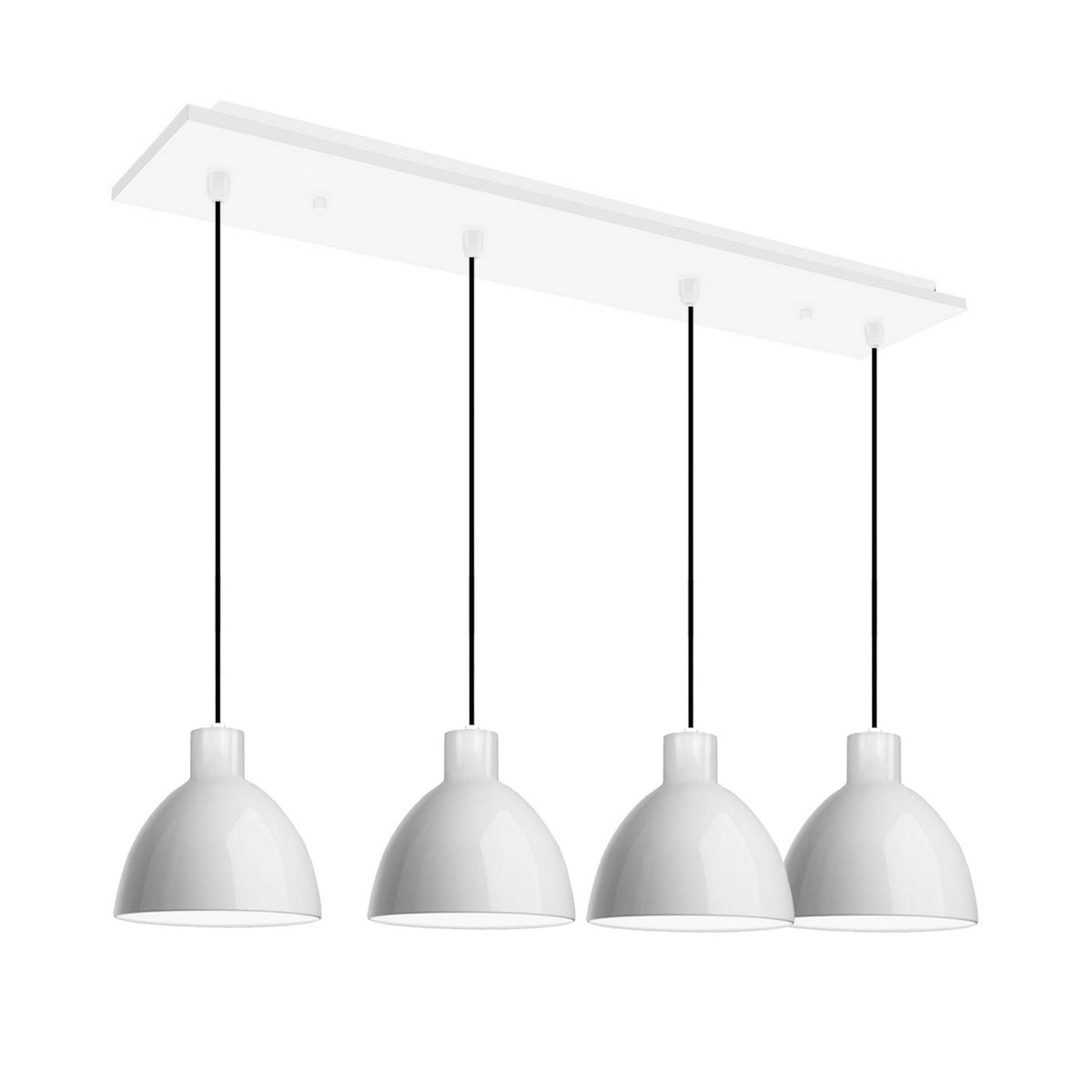 Suspension linéaire Chroma Blanc, 28 1/8" – Kuzco Lighting
