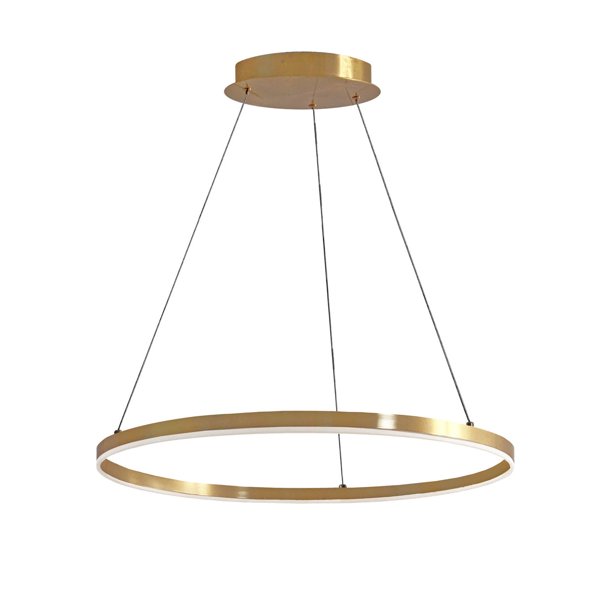 Suspension Circulo Laiton vieilli, 24", 120V – Dainolite