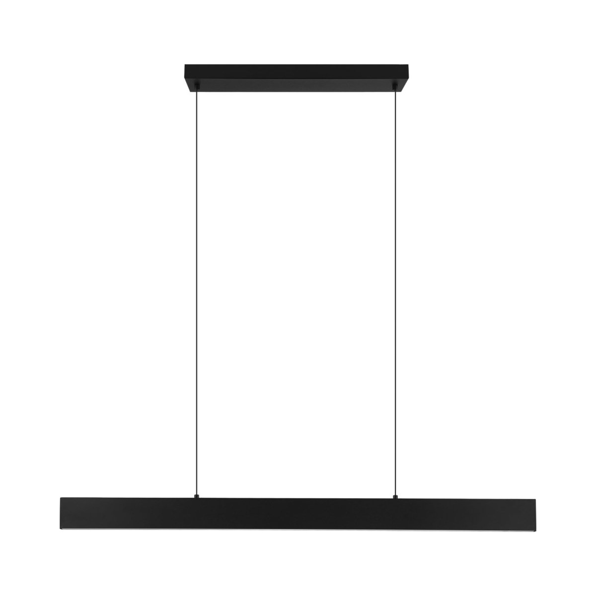 Suspension linéaire Climene - Noir 46 1/2" by Eglo | Luminaires & cie