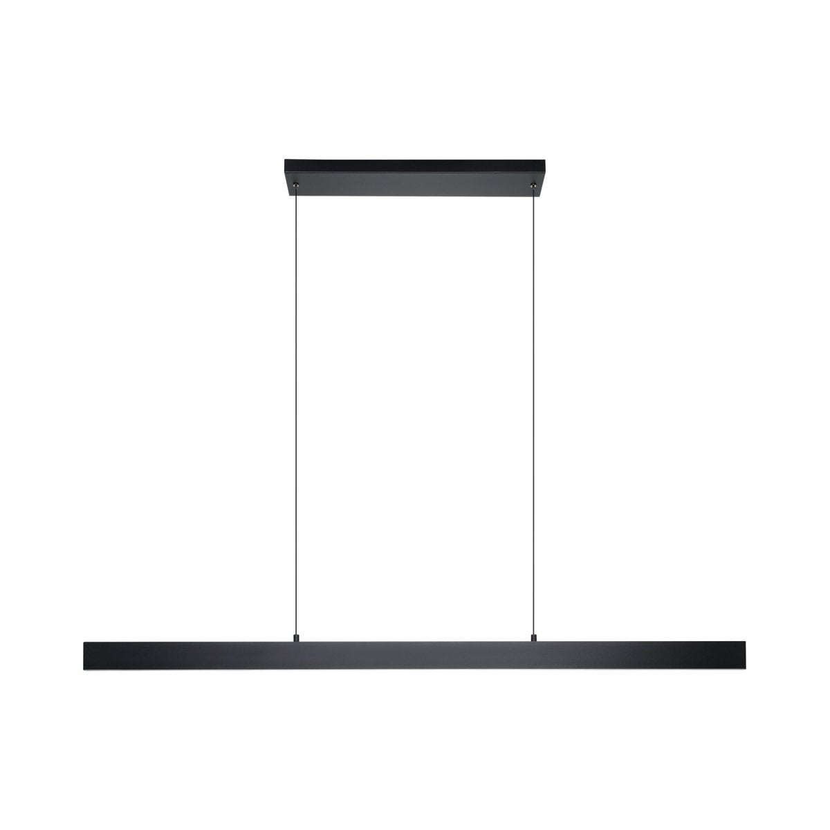 Suspension linéaire Climene - Noir 71 1/4" by Eglo | Luminaires & cie