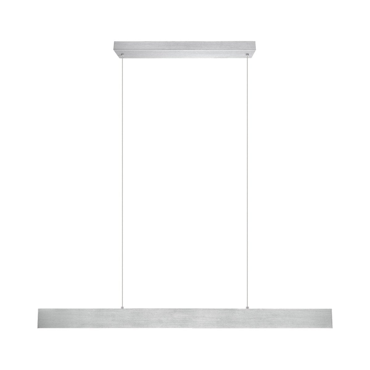 Suspension linéaire Climene - Aluminium brossé 46 1/2" by Eglo | Luminaires & cie