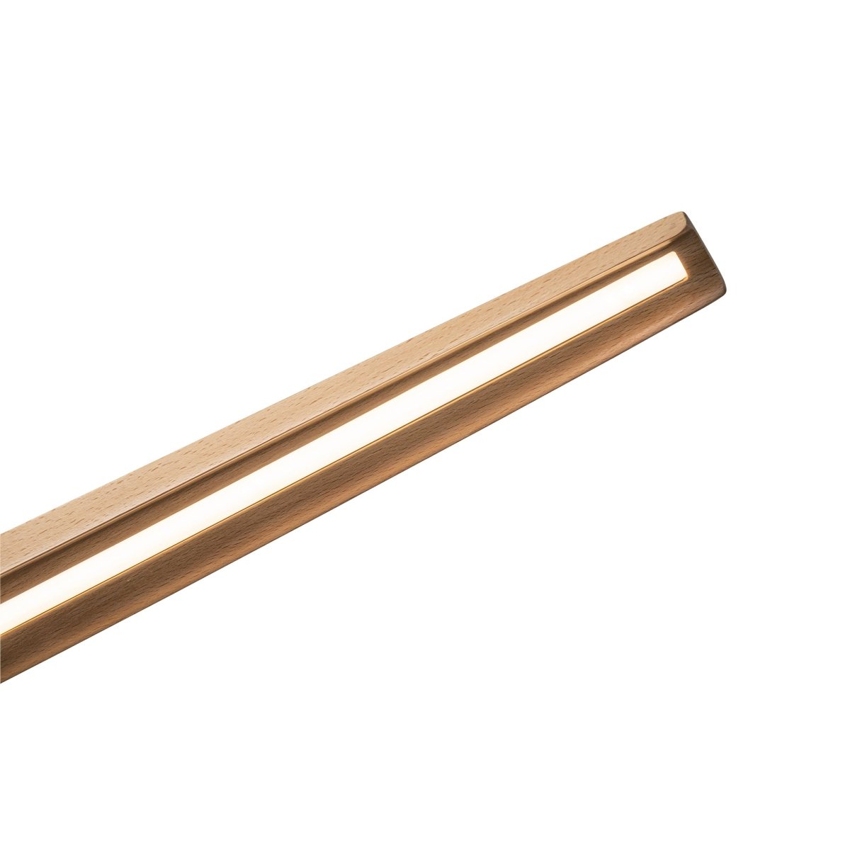 Suspension linéaire Dakota - Hêtre by Kuzco Lighting | Luminaires & cie