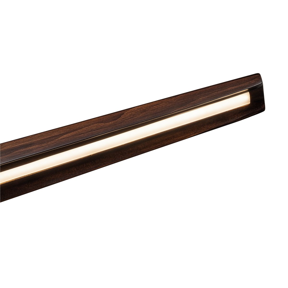 Suspension linéaire Dakota - Noyer by Kuzco Lighting | Luminaires & cie