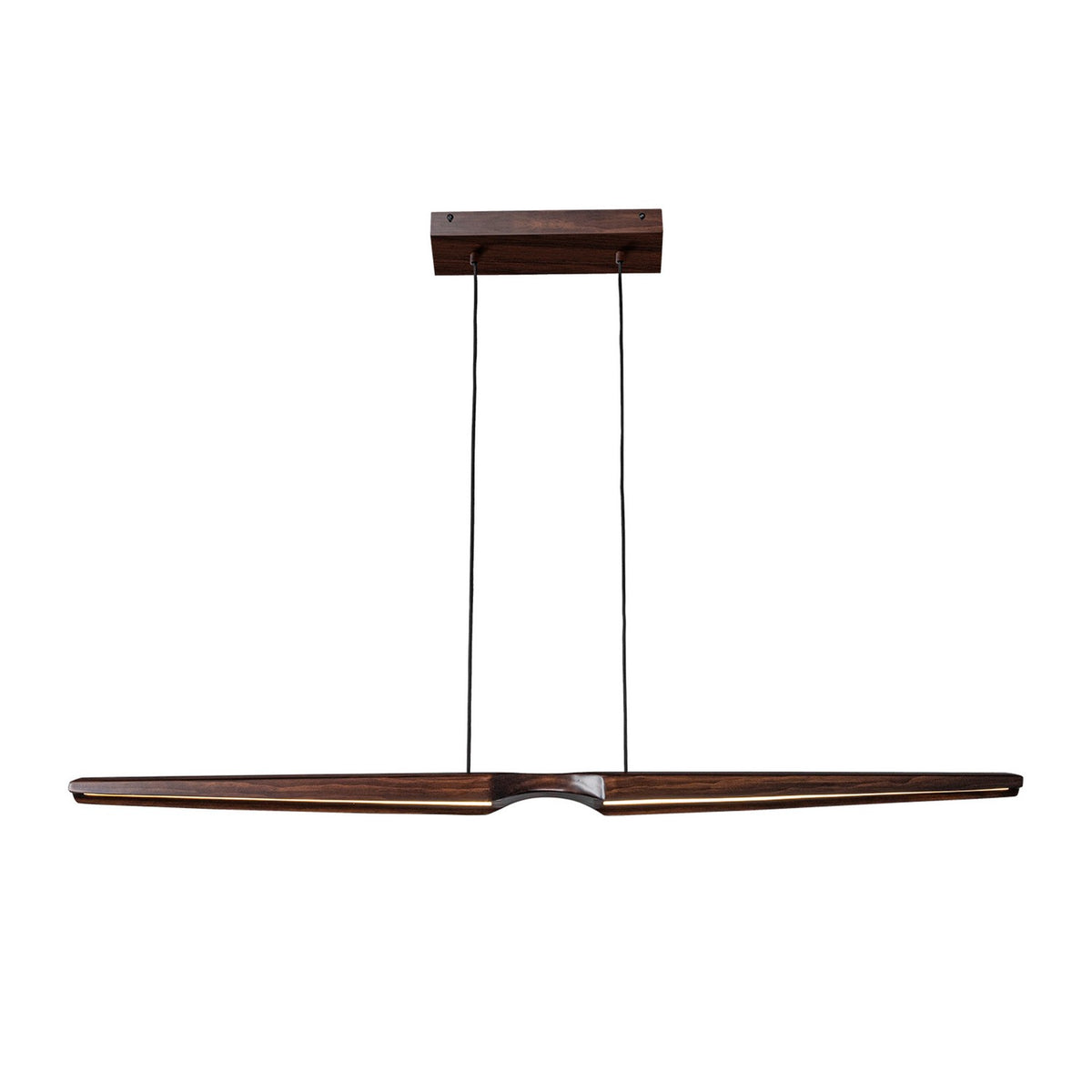 Suspension linéaire Dakota Noyer – Kuzco Lighting