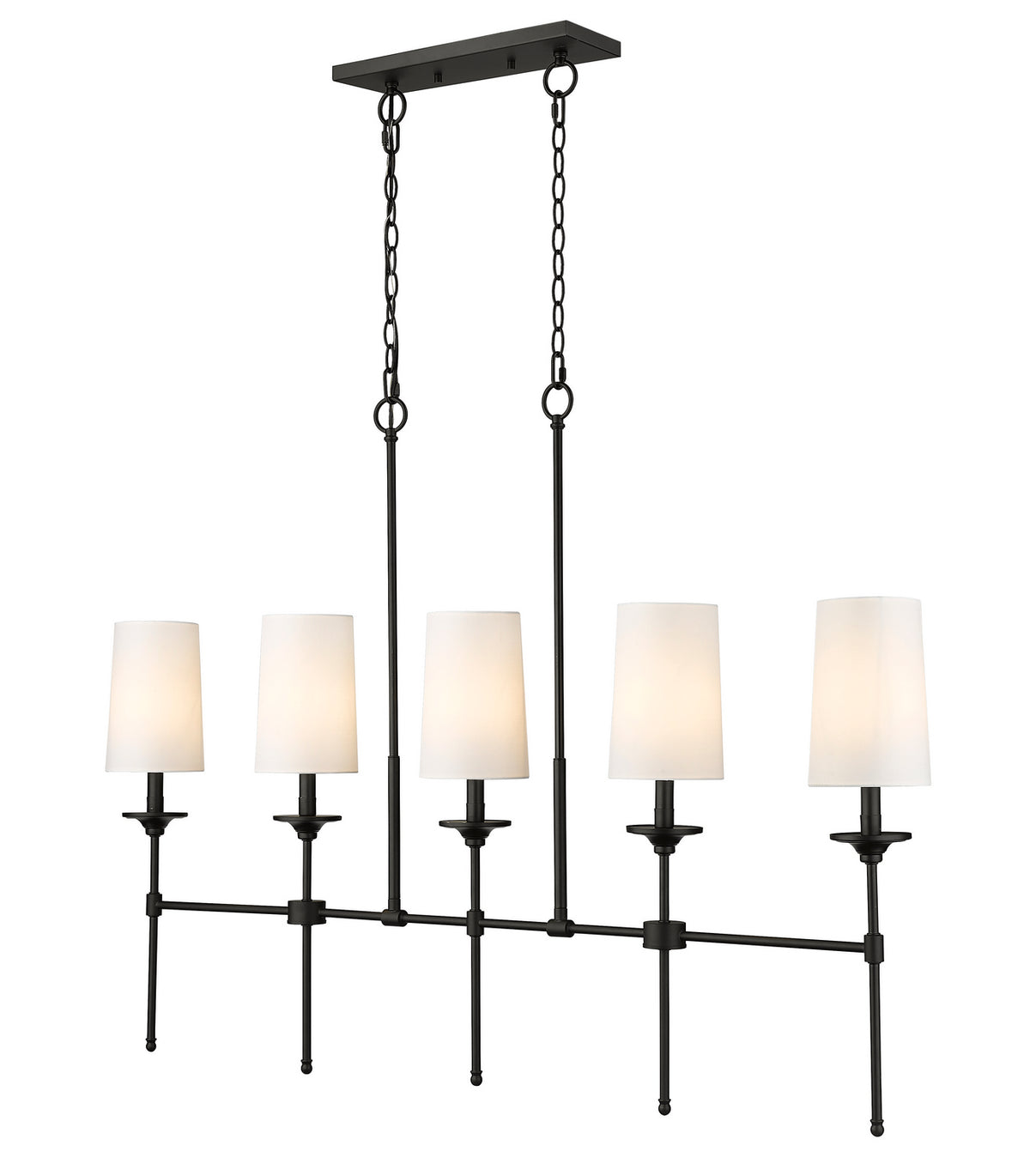 Suspension linéaire Emily Noir mat – Z-Lite
