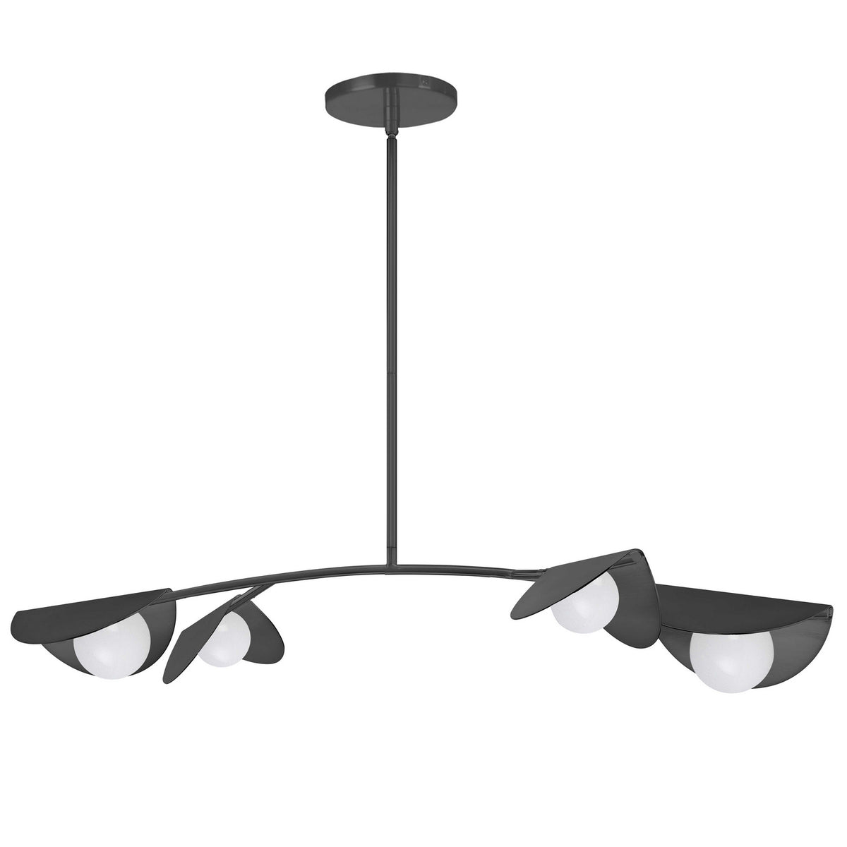 Suspension linéaire Emma Noir mat, 41" – Dainolite
