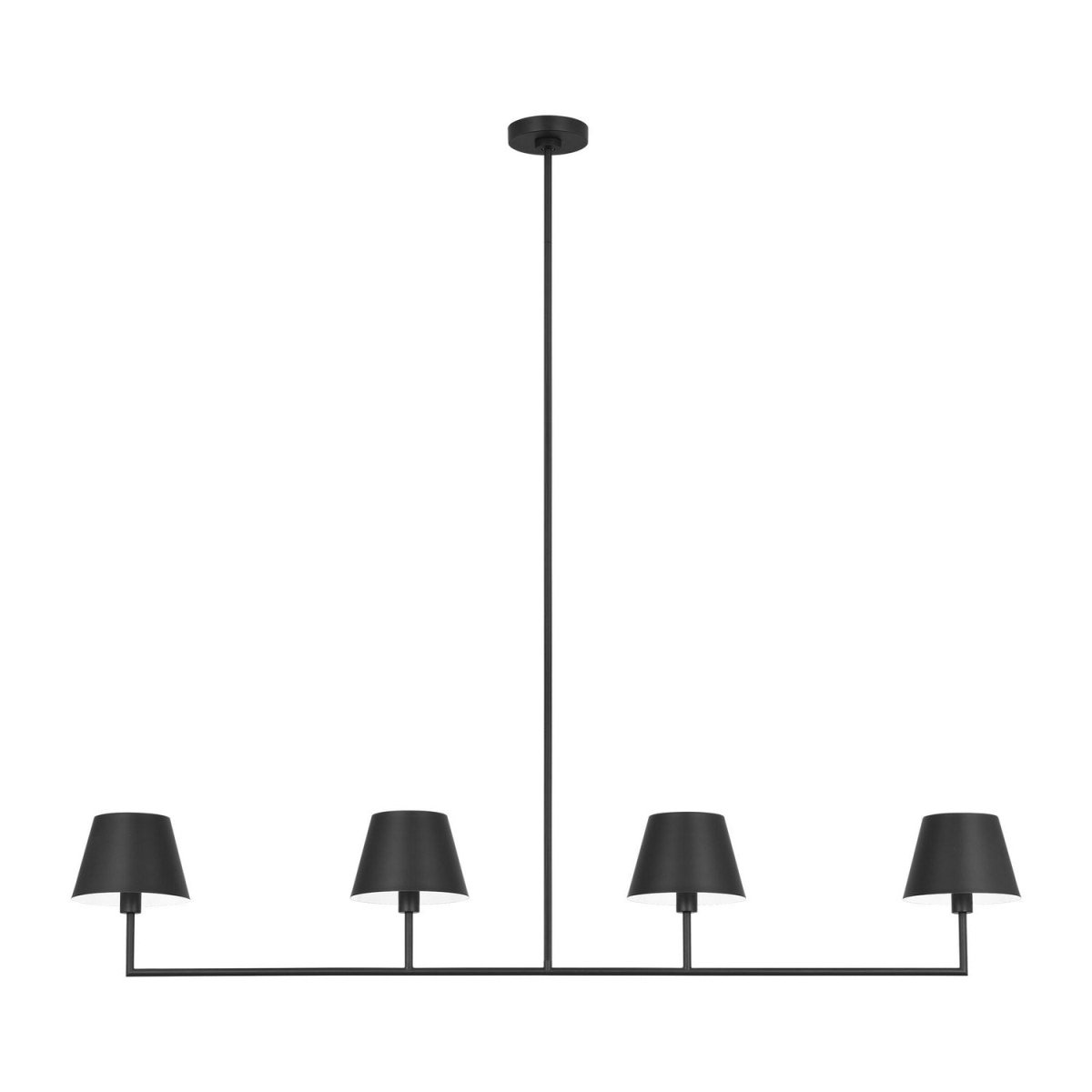 Suspension linéaire Ender - Laiton satiné by Visual Comfort Studio | Luminaires & cie