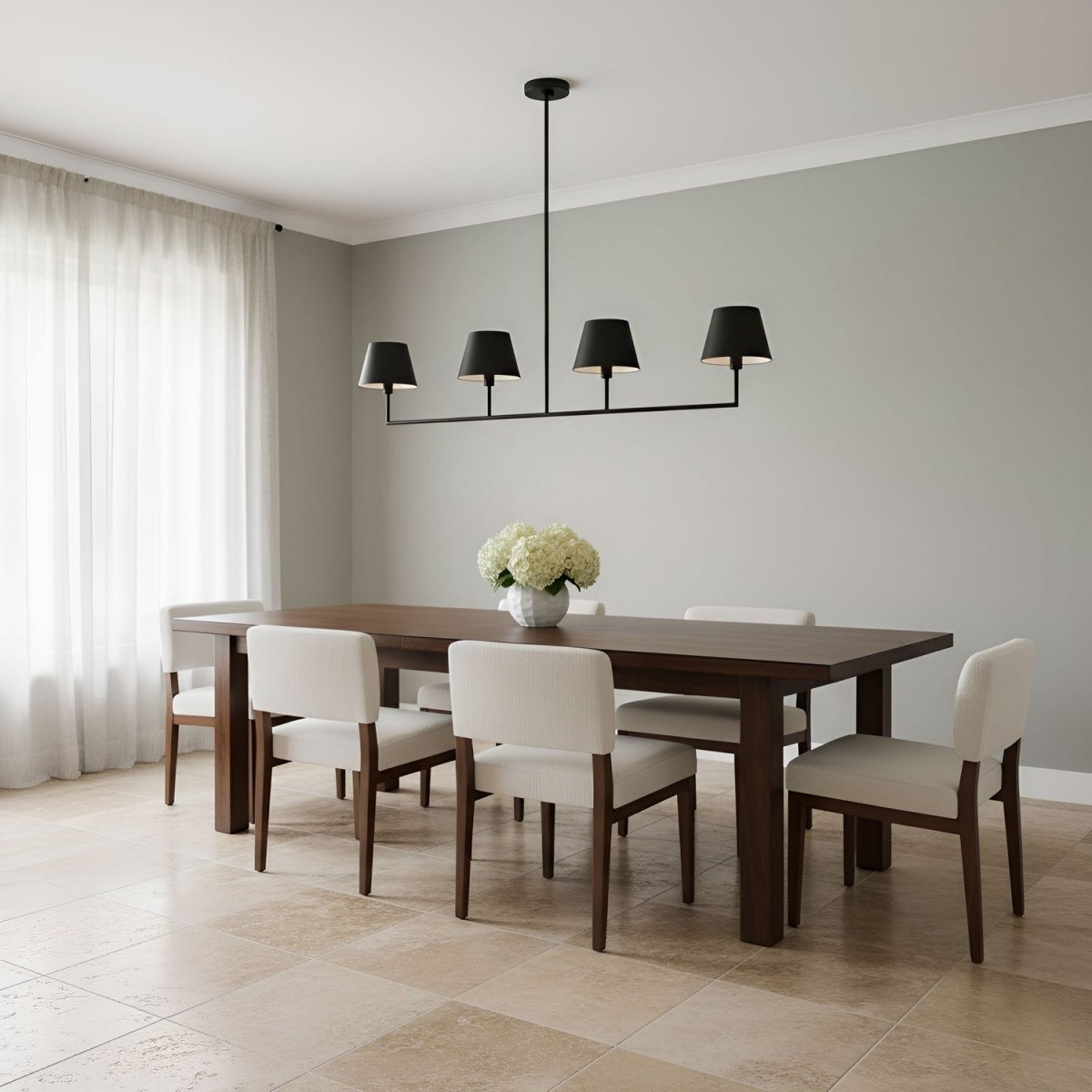 Suspension linéaire Ender - Laiton satiné by Visual Comfort Studio | Luminaires & cie