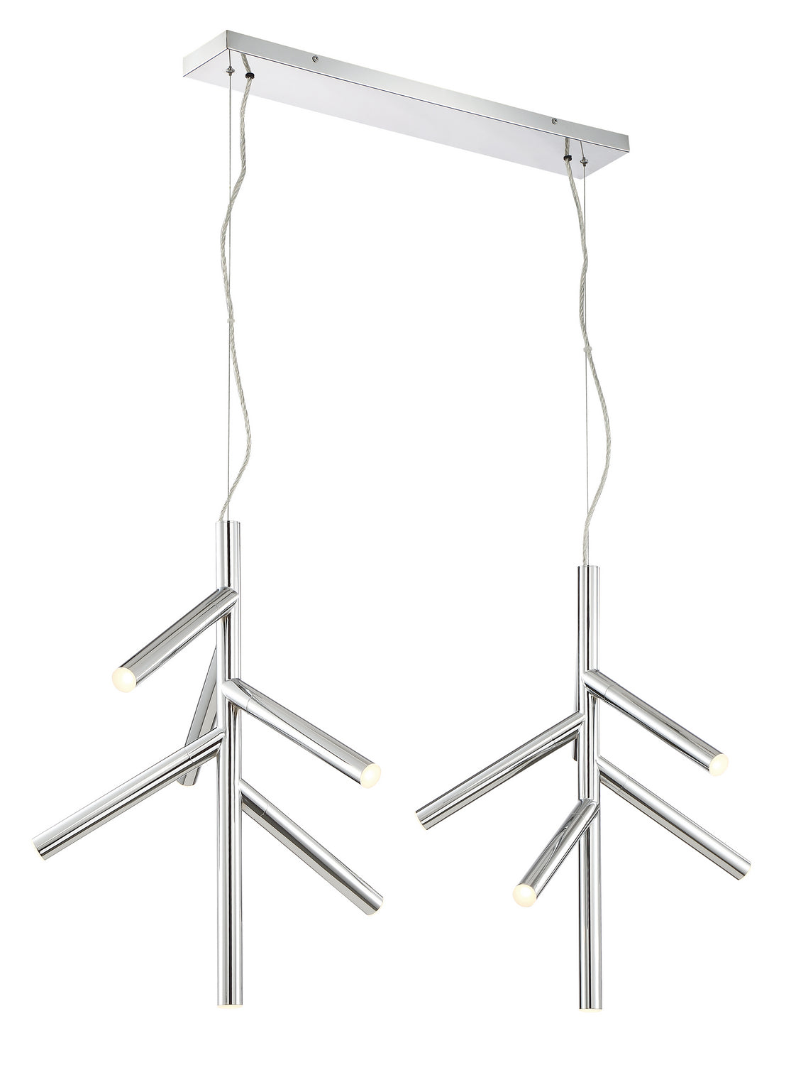 Suspension linéaire Forest — 2-Tier 12 lumières – Z-Lite