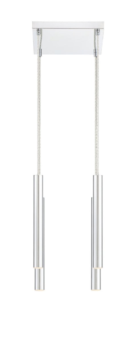 Suspension linéaire Forest — 4 lumières - Blanc mat by Z-Lite | Luminaires & cie