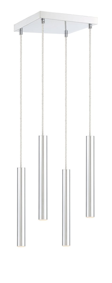 Suspension linéaire Forest — 4 lumières - Blanc mat by Z-Lite | Luminaires & cie