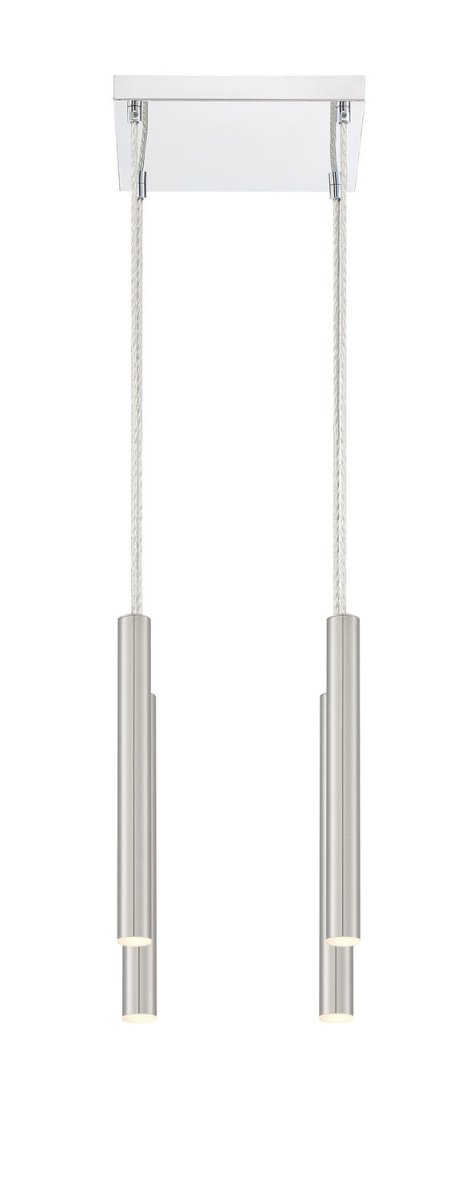 Suspension linéaire Forest — 4 lumières - Blanc mat by Z-Lite | Luminaires & cie