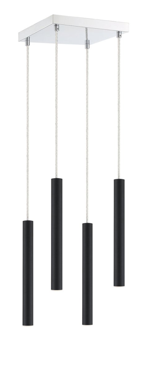 Suspension linéaire Forest — 4 lumières - Blanc mat by Z-Lite | Luminaires & cie