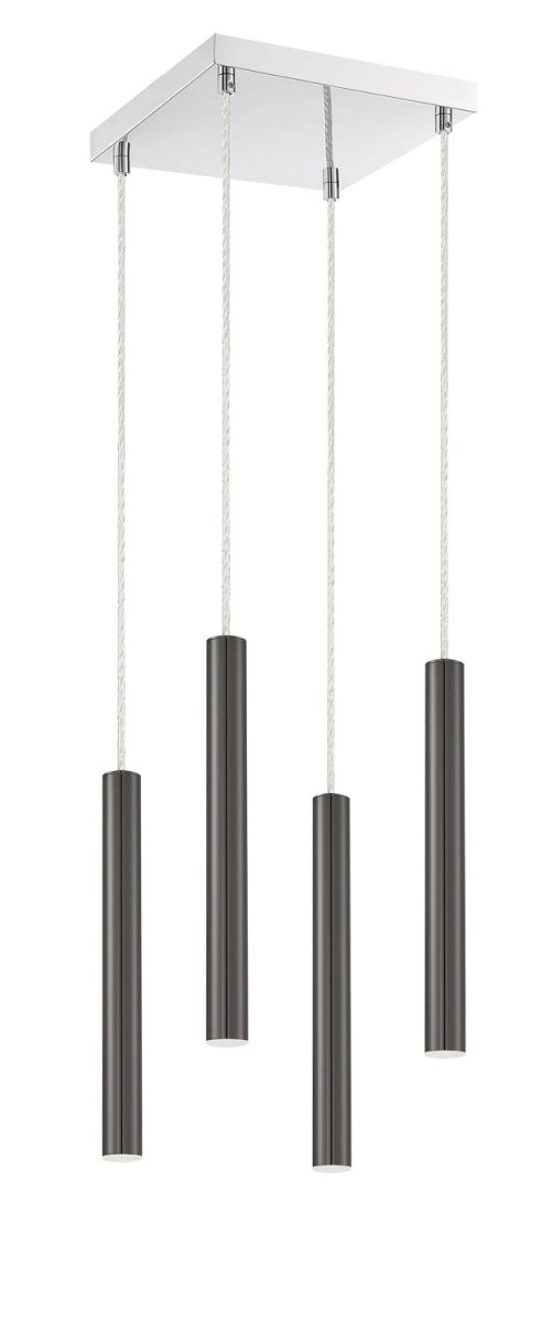 Suspension linéaire Forest — 4 lumières - Blanc mat by Z-Lite | Luminaires & cie