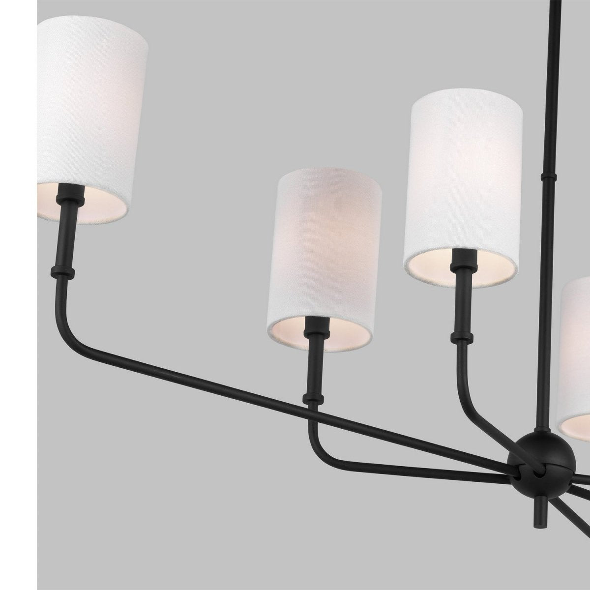 Suspension linéaire Foxdale - Nickel brossé by Visual Comfort Studio | Luminaires & cie