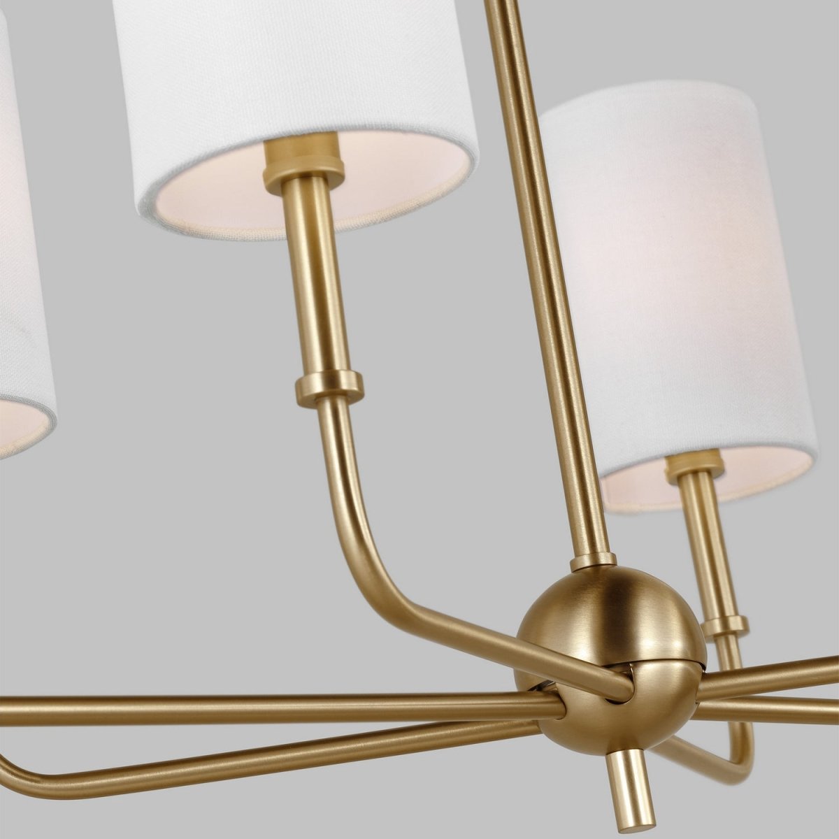 Suspension linéaire Foxdale - Nickel brossé by Visual Comfort Studio | Luminaires & cie