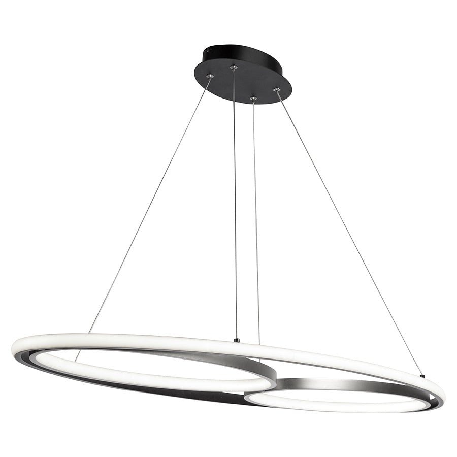 Suspension linéaire Gemini - by Artcraft | Luminaires & cie