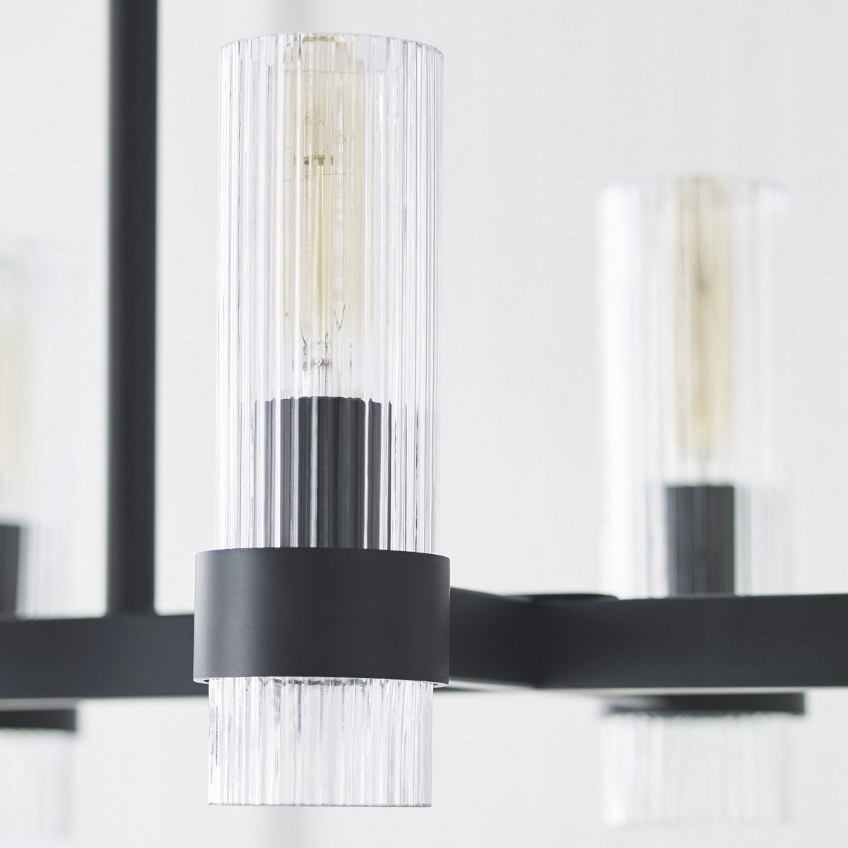 Suspension linéaire Geneva - Nickel poli by Visual Comfort Studio | Luminaires & cie