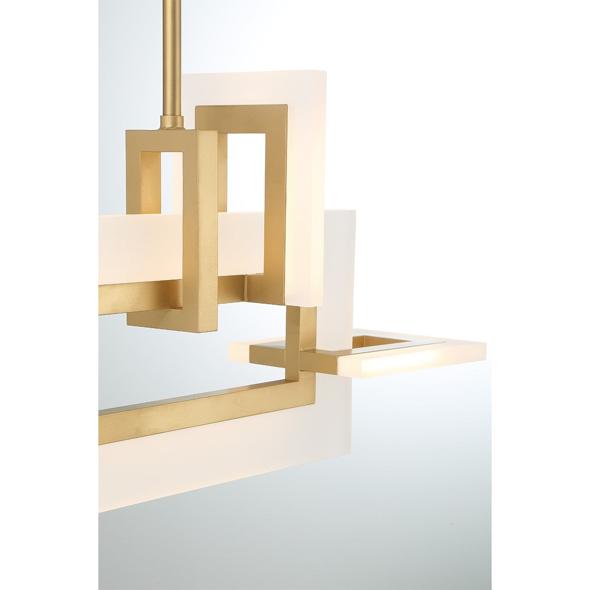 Suspension linéaire Inizio Or mat – vue 4
