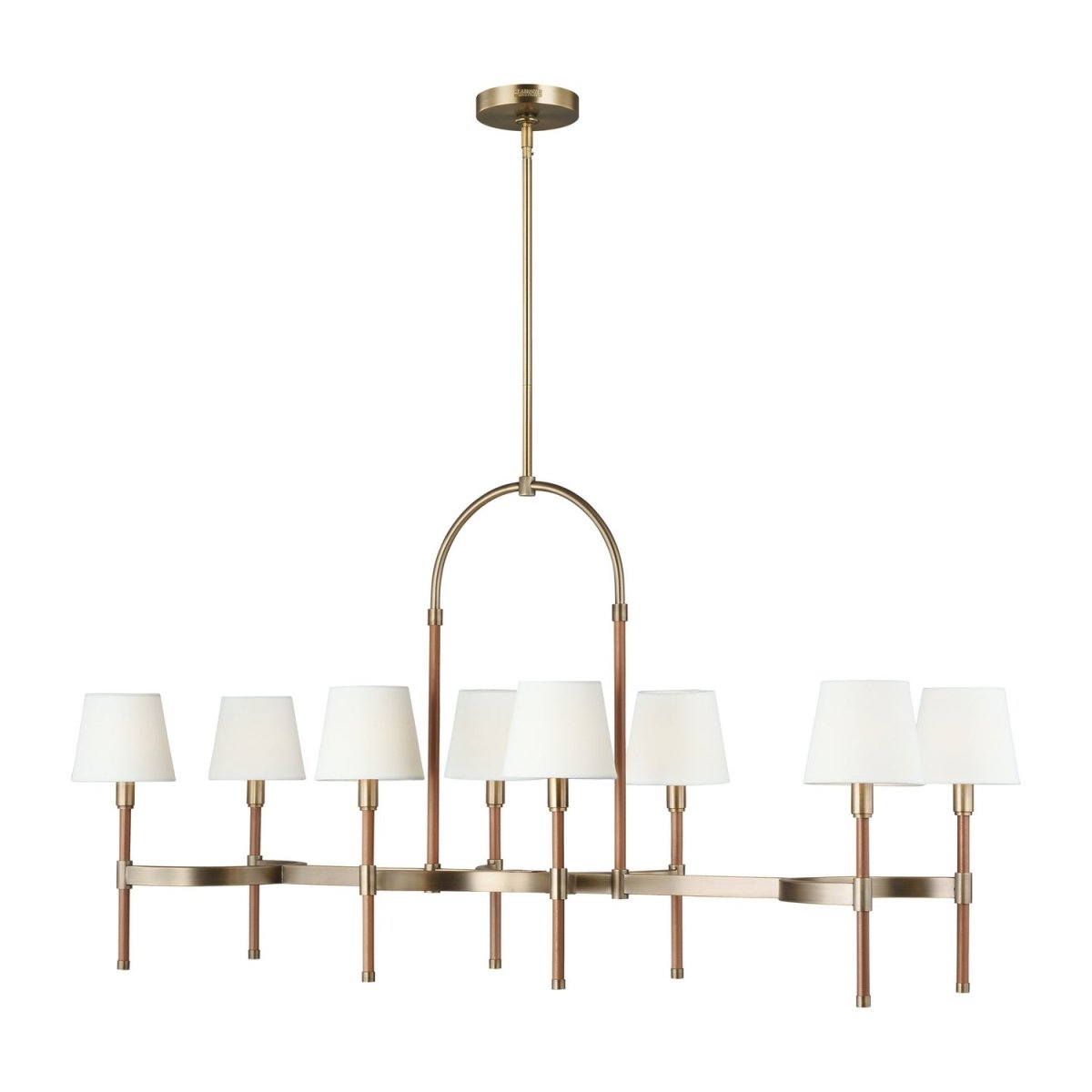 Suspension linéaire Katie - by Visual Comfort Studio | Luminaires & cie
