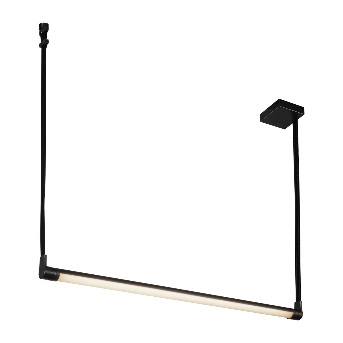 Suspension linéaire Laurence Bronze urbain – vue 3