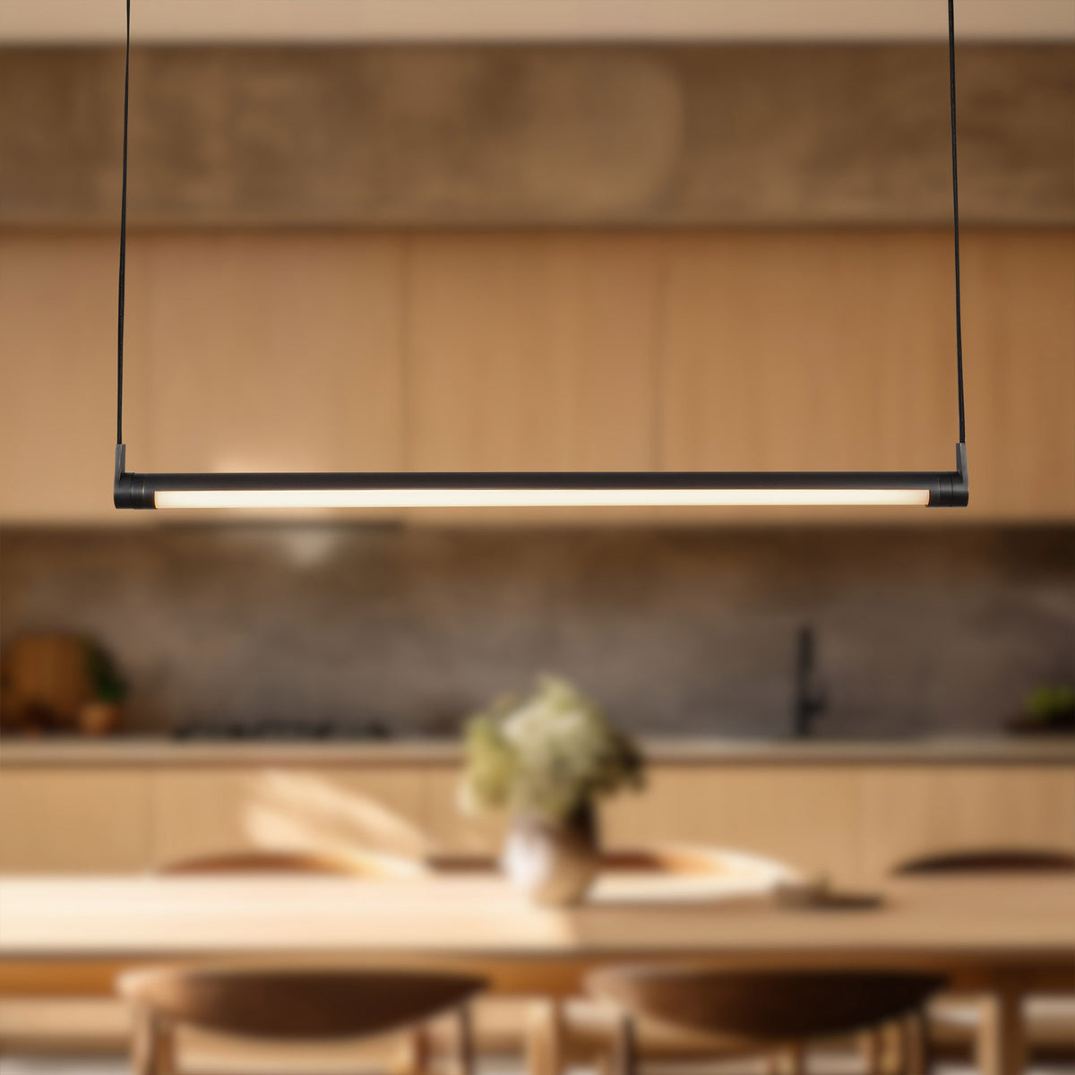 Suspension linéaire Laurence Bronze urbain – vue 5