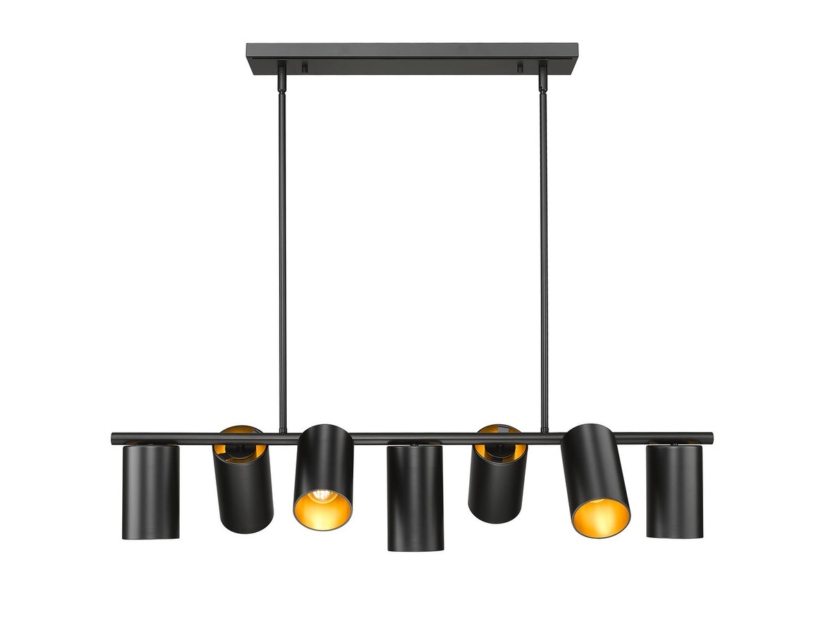 Suspension linéaire Lumina Noir mat, 42" – vue 2