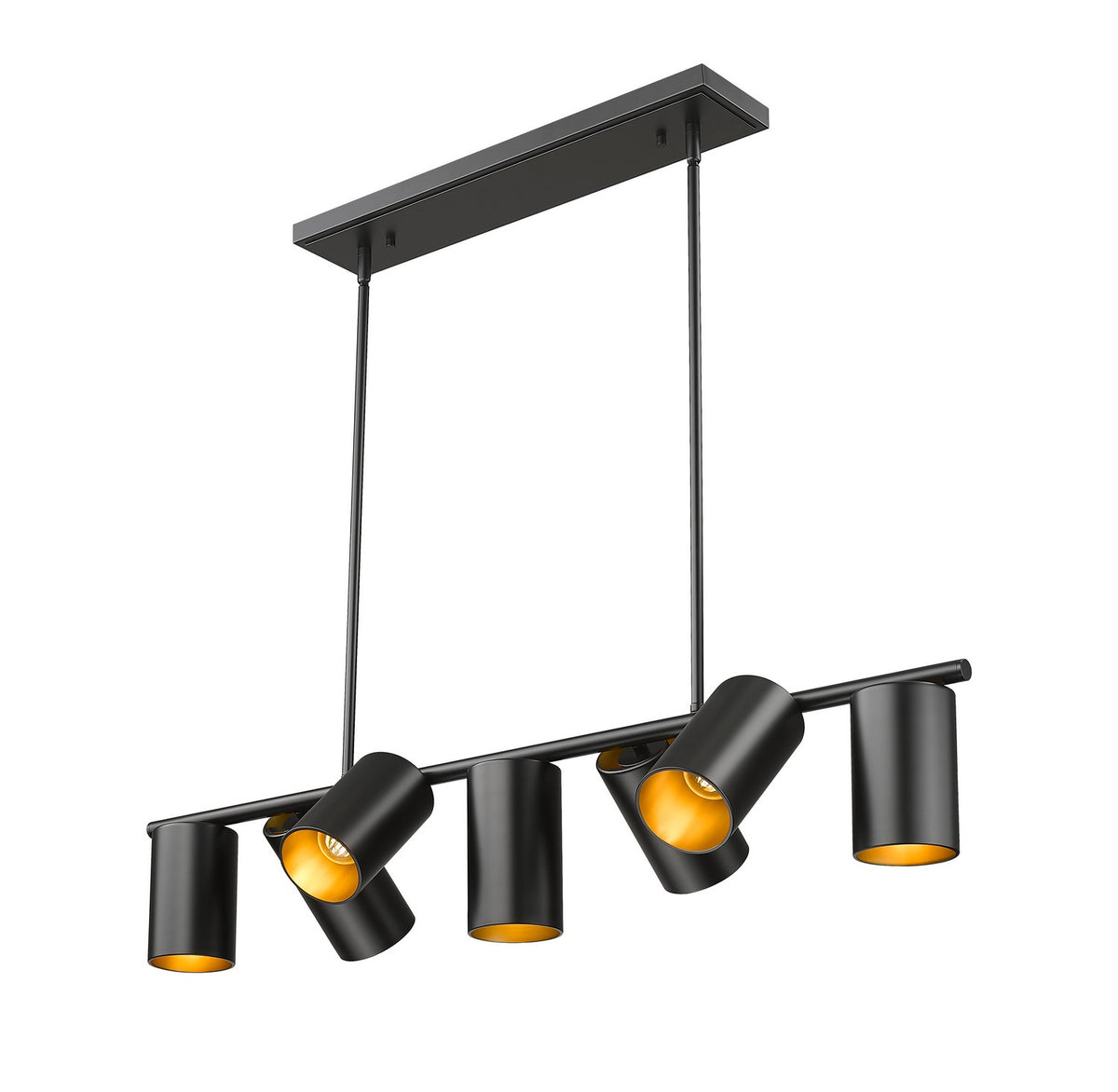 Suspension linéaire Lumina Noir mat, 42" – vue 3