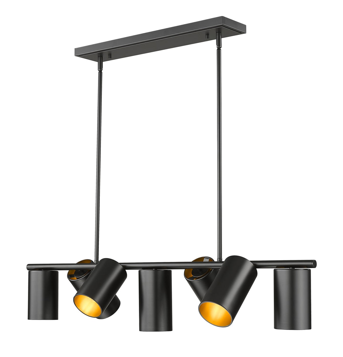 Suspension linéaire Lumina Noir mat, 42" – Z-Lite