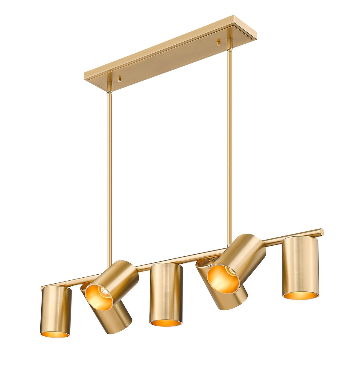 Suspension linéaire Lumina Or moderne, 42" – vue 3