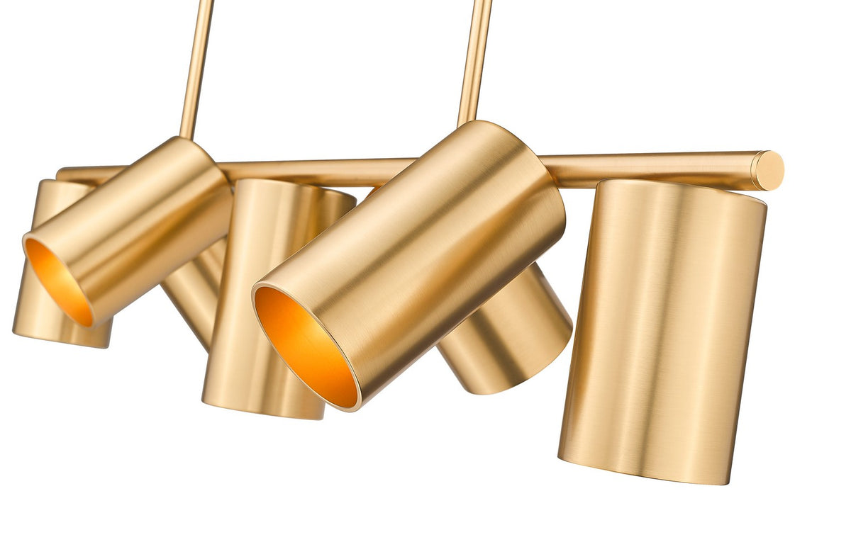 Suspension linéaire Lumina Or moderne, 42" – vue 4