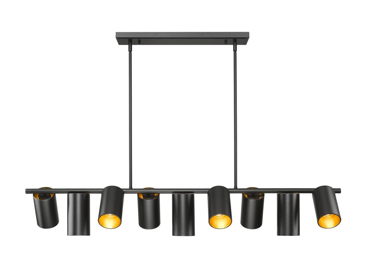 Suspension linéaire Lumina - Or moderne 55" by Z-Lite | Luminaires & cie