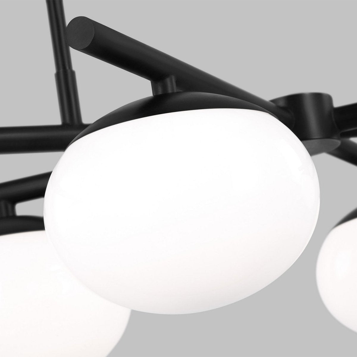 Suspension linéaire Lune - Laiton bruni 6 by Visual Comfort Studio | Luminaires & cie