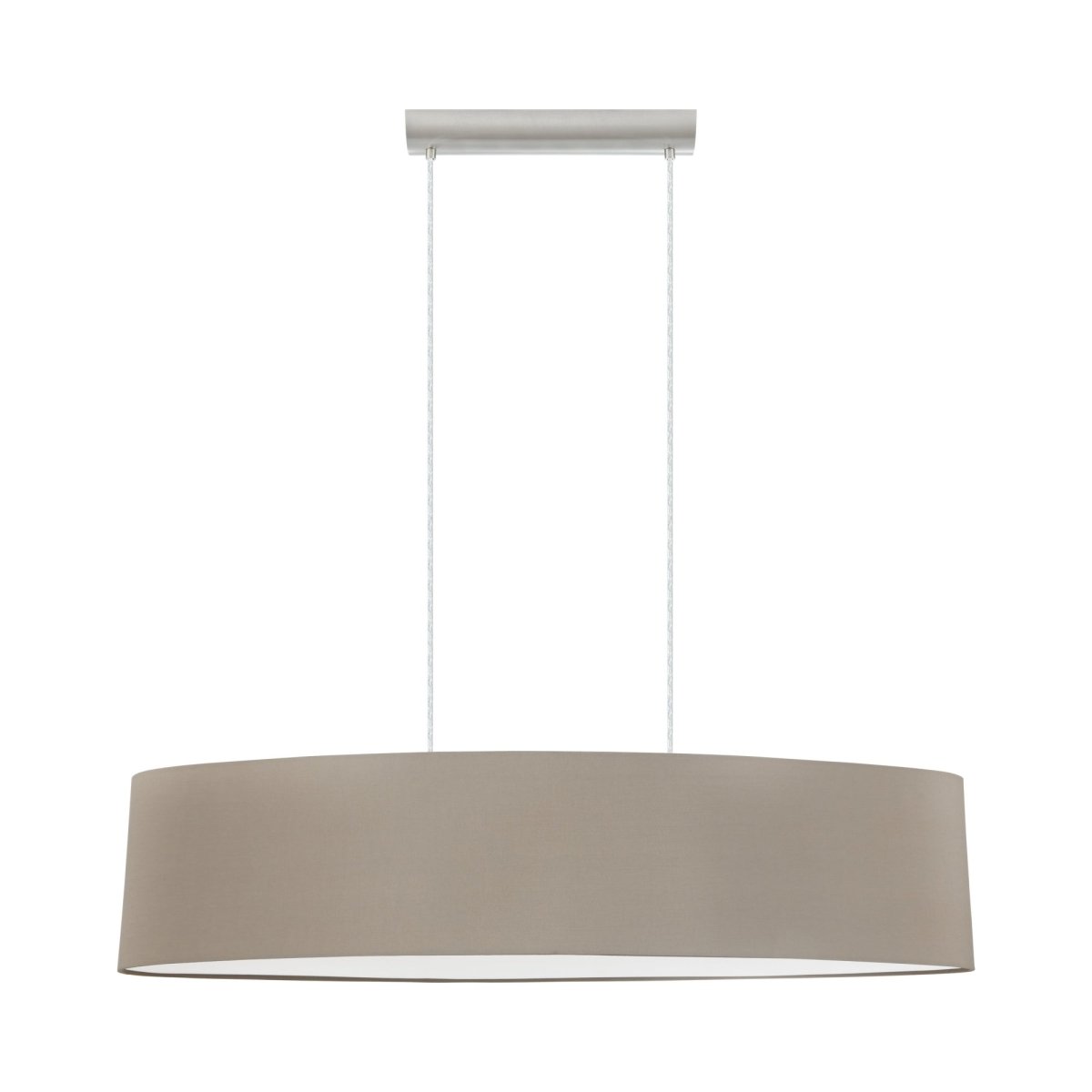 Suspension linéaire Mandana - Taupe by Eglo | Luminaires & cie