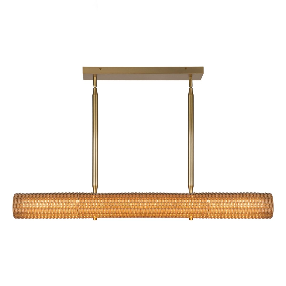 Suspension linéaire Maris - Or brossé by Alora Lighting | Luminaires & cie