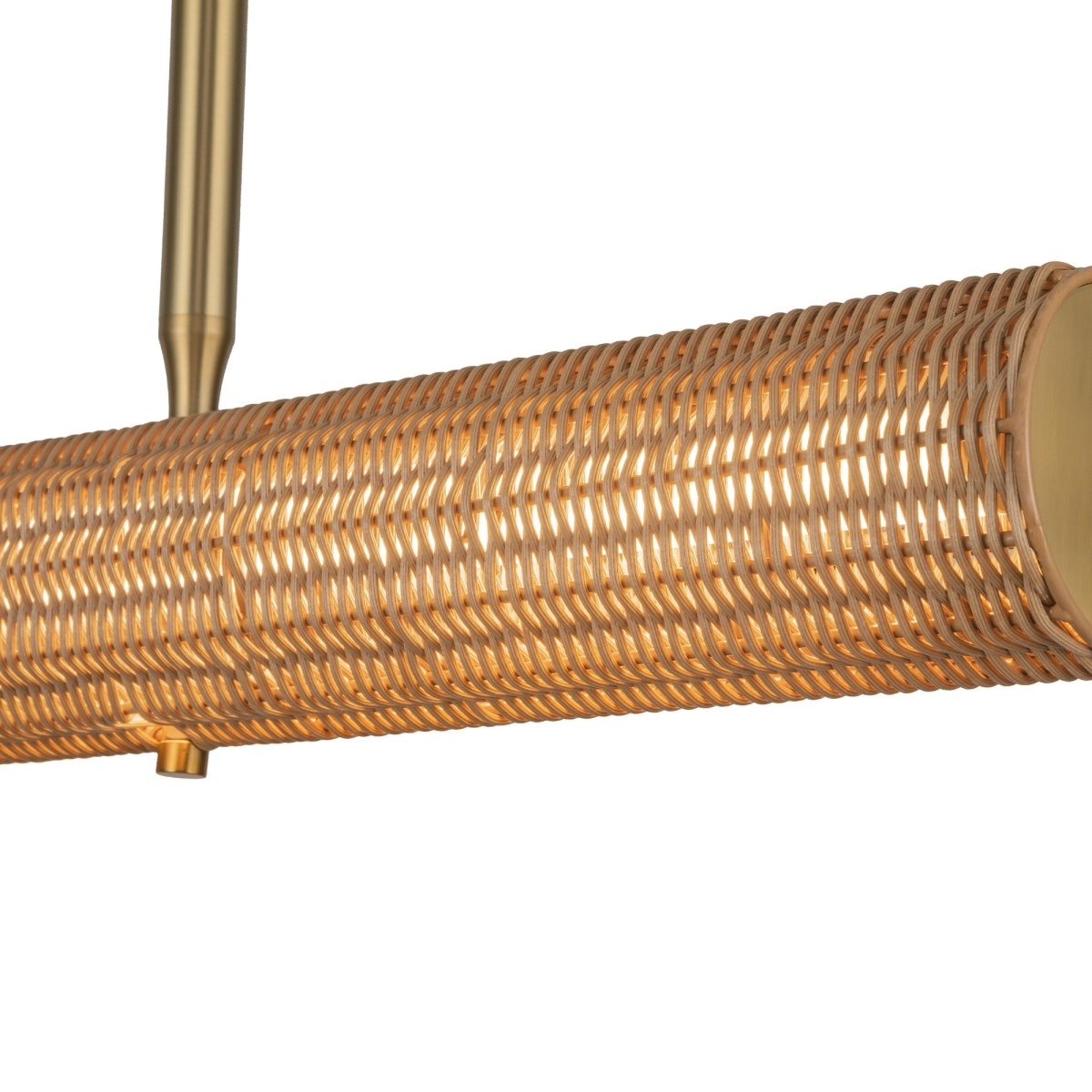 Suspension linéaire Maris - Or brossé by Alora Lighting | Luminaires & cie