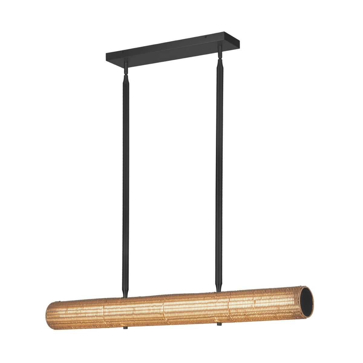 Suspension linéaire Maris - Noir mat by Alora Lighting | Luminaires & cie