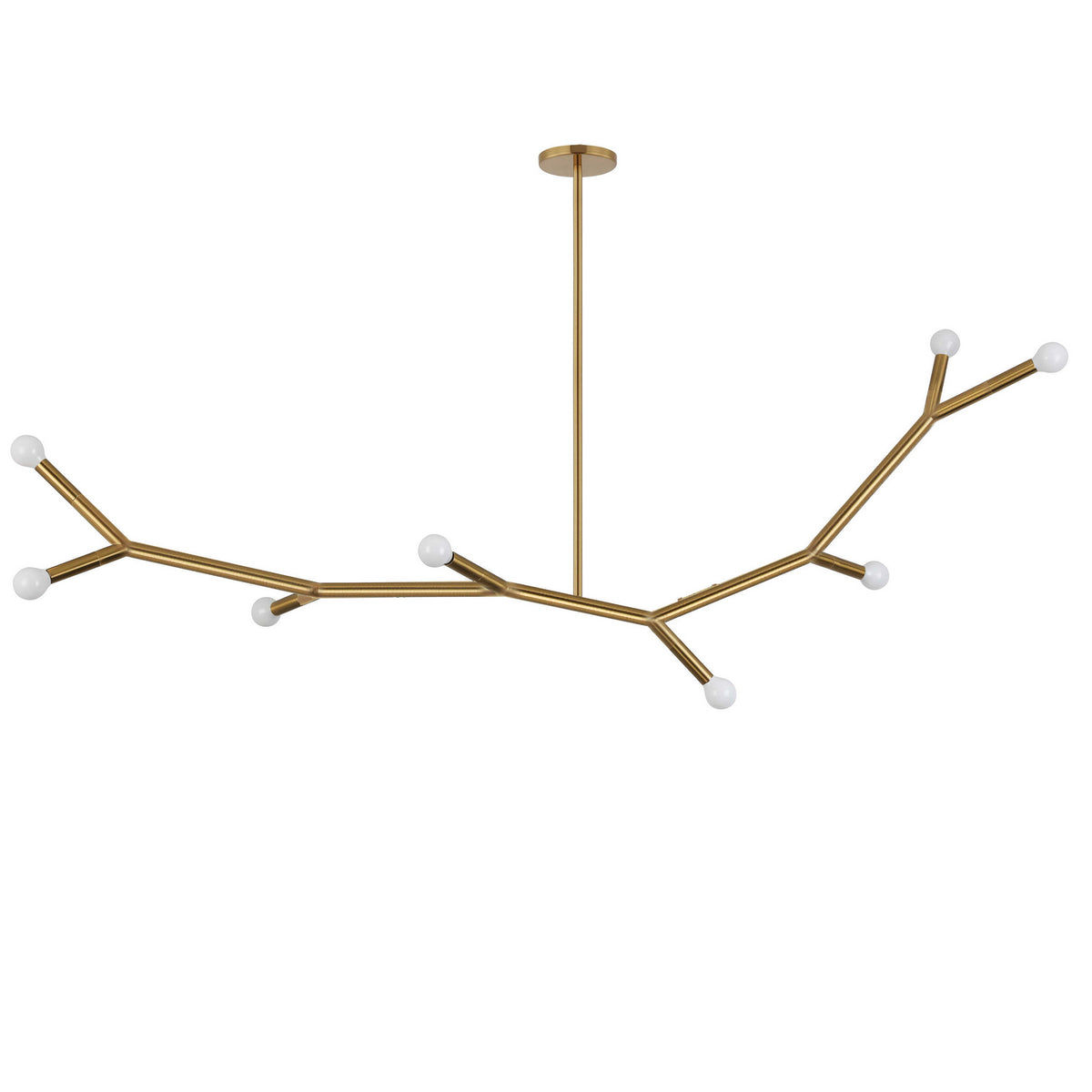 Lustre linéaire Morgan Laiton vieilli, 59 3/4" – Dainolite
