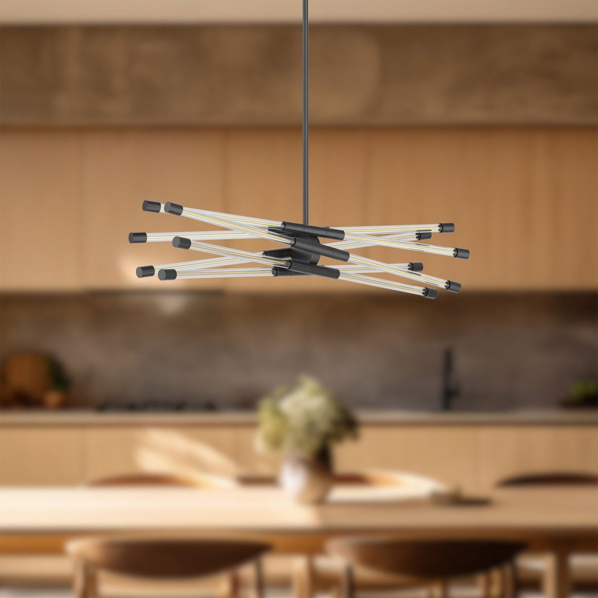 Suspension linéaire Motif - by Kuzco Lighting | Luminaires & cie