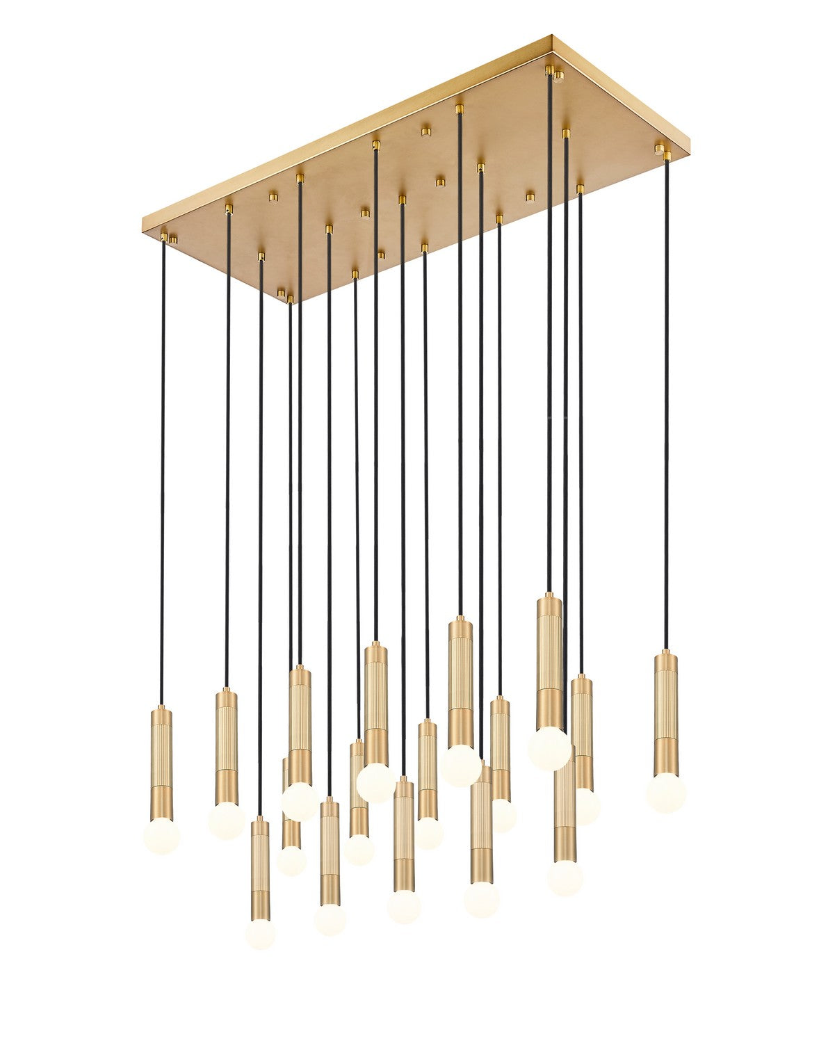 Suspension linéaire multiple Stari Or moderne, nombre ampoules 17 – vue 2