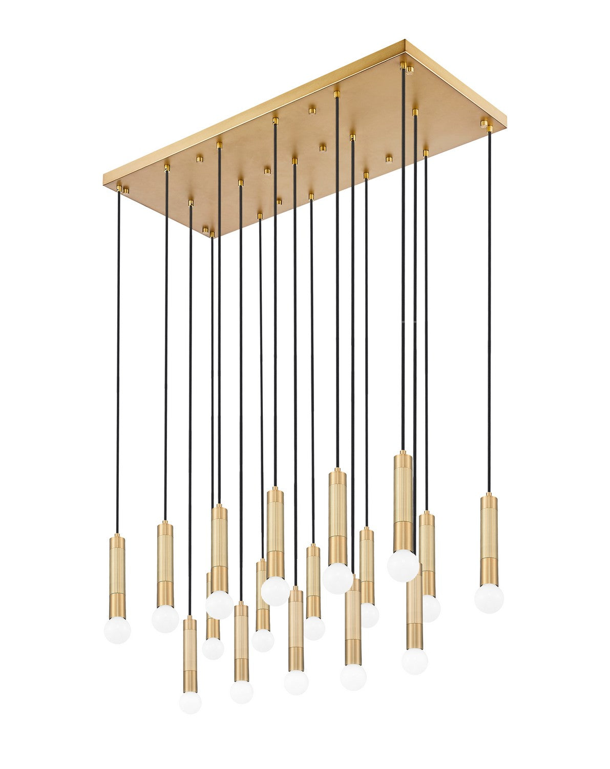 Suspension linéaire multiple Stari Or moderne, nombre ampoules 17 – vue 5