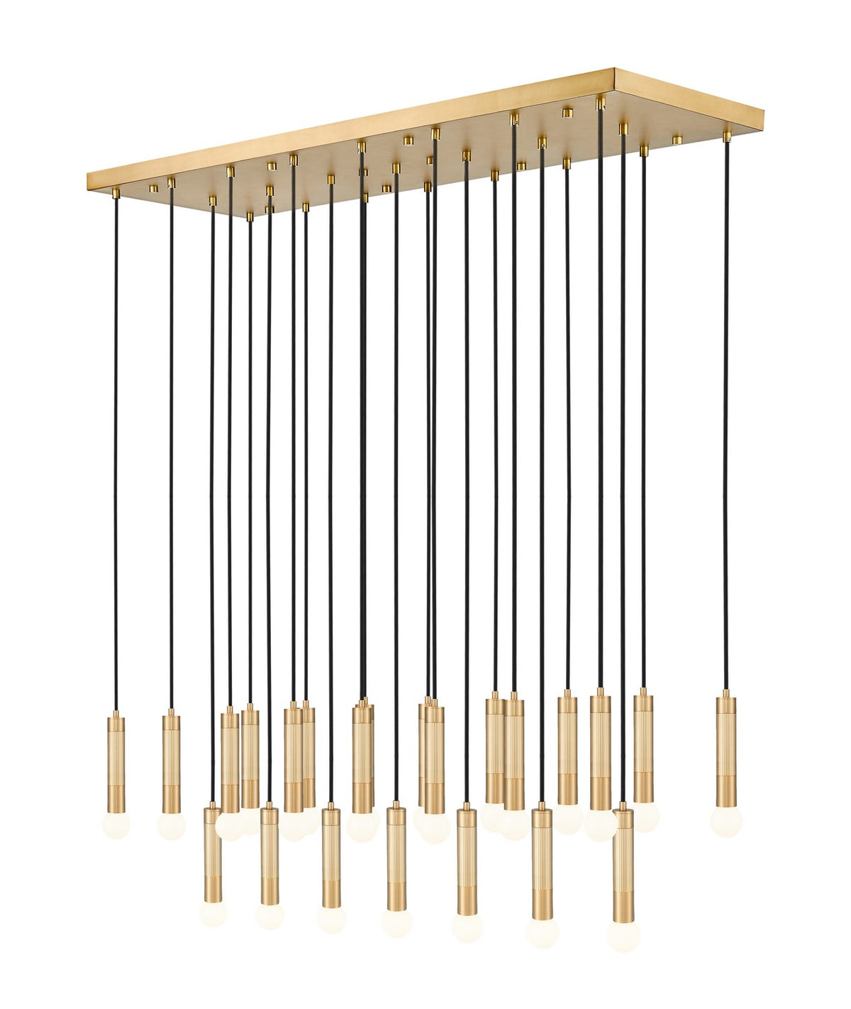 Suspension linéaire multiple Stari Or moderne, nombre ampoules 23 – Z-Lite