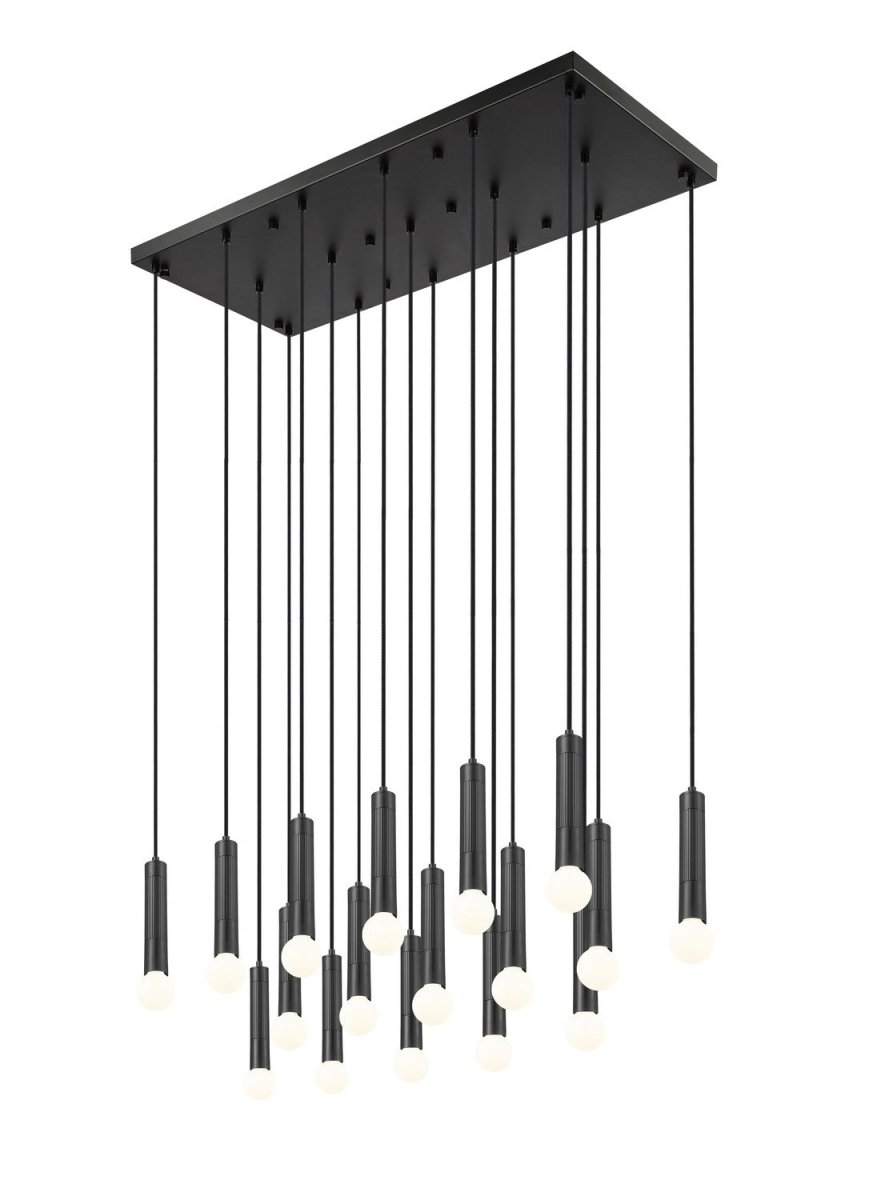 Suspension linéaire multiple Stari - Or moderne 23 by Z-Lite | Luminaires & cie
