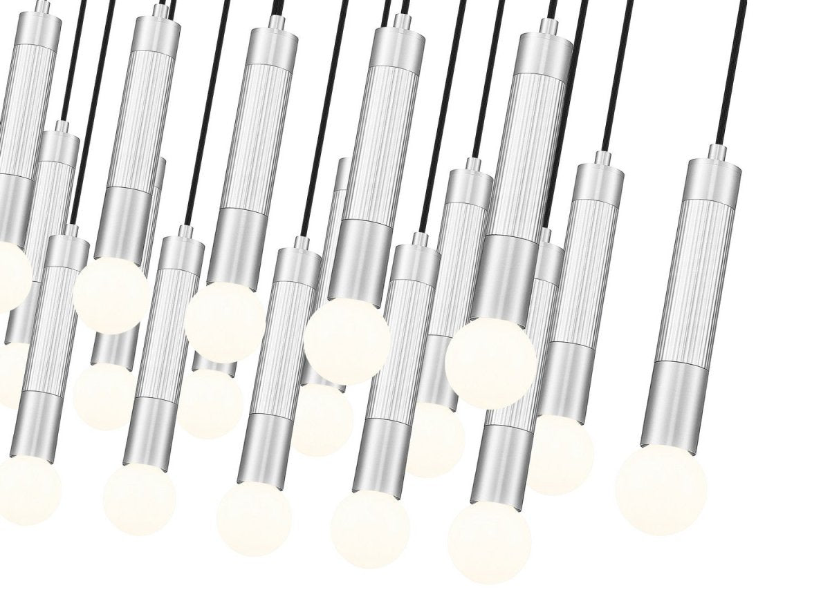 Suspension linéaire multiple Stari - Or moderne 23 by Z-Lite | Luminaires & cie