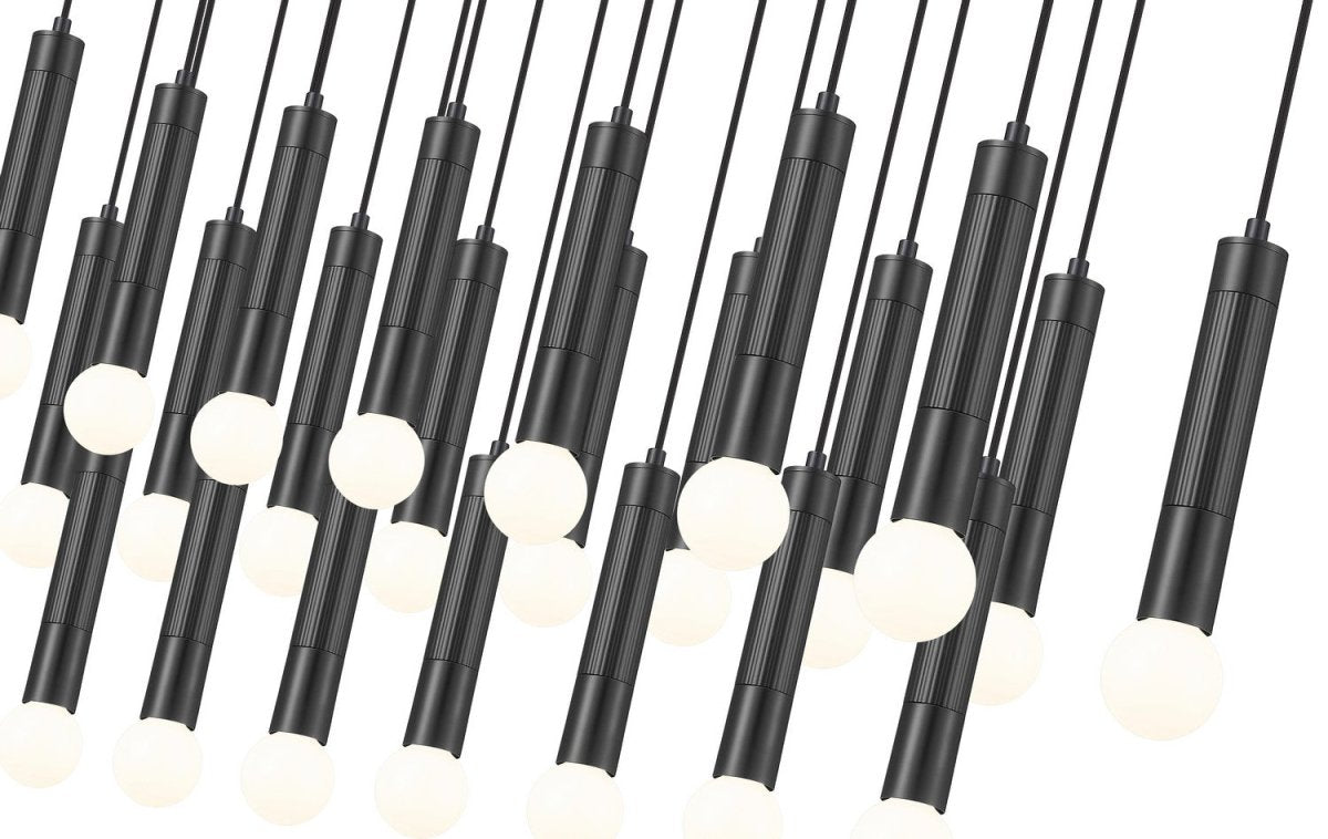 Suspension linéaire multiple Stari - Or moderne 23 by Z-Lite | Luminaires & cie