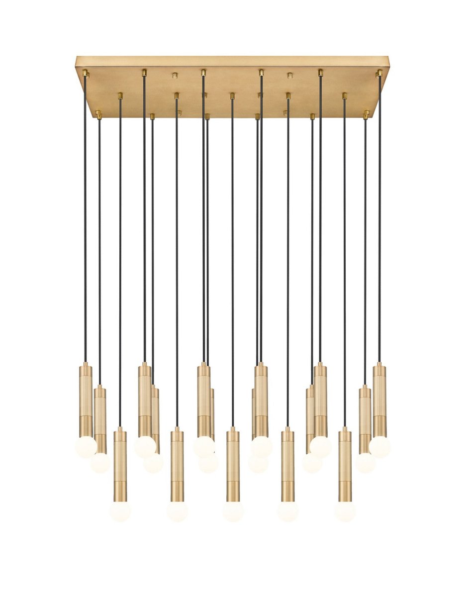 Suspension linéaire multiple Stari - Or moderne 23 by Z-Lite | Luminaires & cie